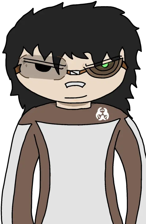 Gambito Halloween, líder de facto da série Brainstorming, ciborgue com QI 535